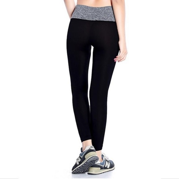 WOMEN'S ACTIVE WORKOUT LEGGINGS PANTS - Picture 1 of 7